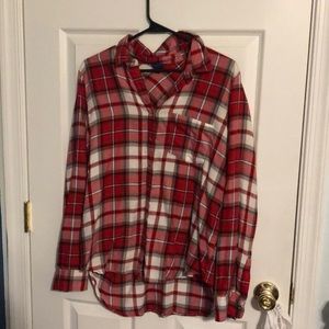 Aeropostale red plaid shirt